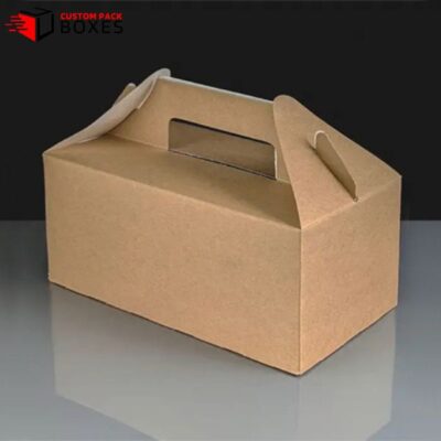 Kraft Boxes With Handle - Image 4