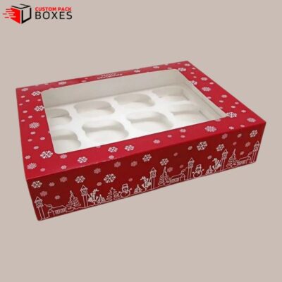 Christmas Cupcake Boxes - Image 4