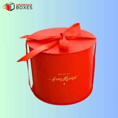 Round Gift Boxes With Lid